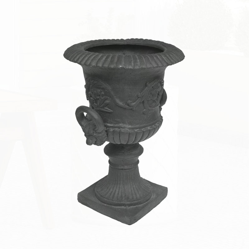 MGO GARDEN URN PLANTER, Antique Gray