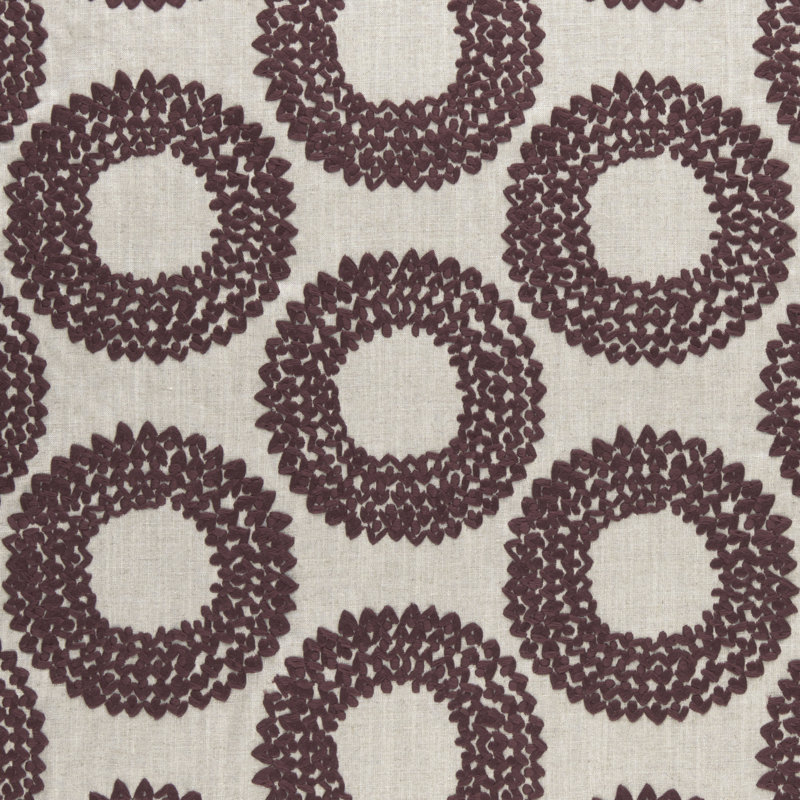 Amara Dashiki Fabric, Plum