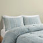 Édredon en coton moulu - réversible avec chaleur pour literie de grand lit et taies décoratives assorties-117429549-117429546