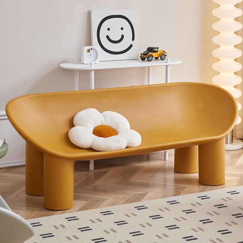Banc moderne et simple, Bleu