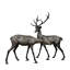 Deer Bronze Garden Statue