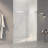 56"-60" X 70" Frameless Sliding Shower Door, 5/16" (8Mm) Tempered Glass Shower Enclosure, Easy Clean, Brushed Nickel Finish