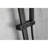 Matte Black Stainless Steel Handheld Shower, 28-Inch Adjustable Slide Bar, 59-Inch Hose, Various Spray Options For Relaxing Showers, Good And Chair Showers Shower With Bar Steel, Height Adjustable,-121077076