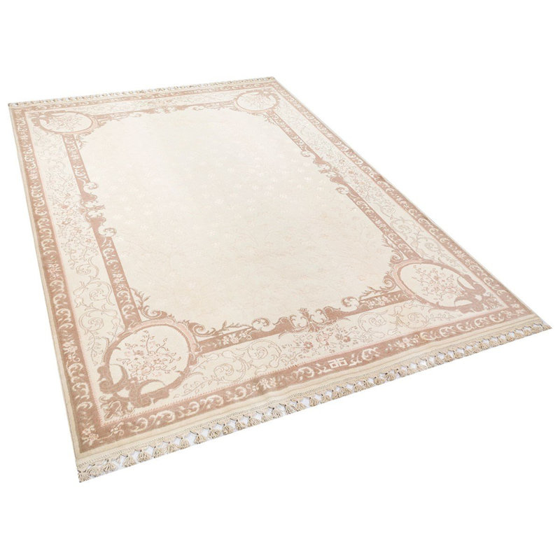 Tapis oriental oriental en laine turque noué à la main