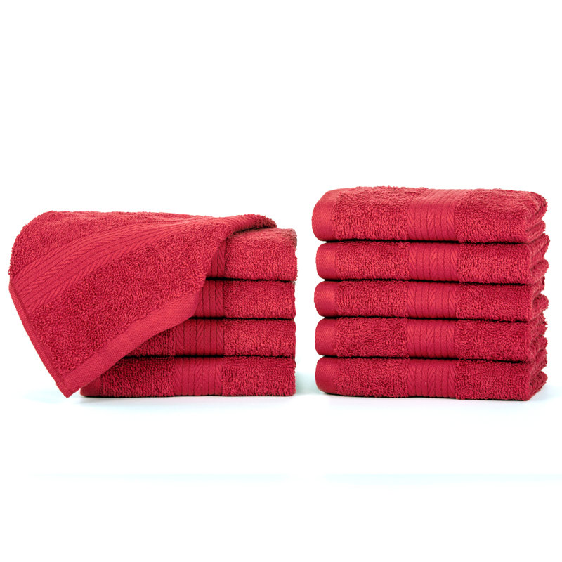 Washcloth, Red