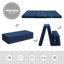 Matelas de futon grand en mousse à mémoire de forme 4 po Miriam