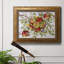 Pommes - cadre photo, impression sur toile
