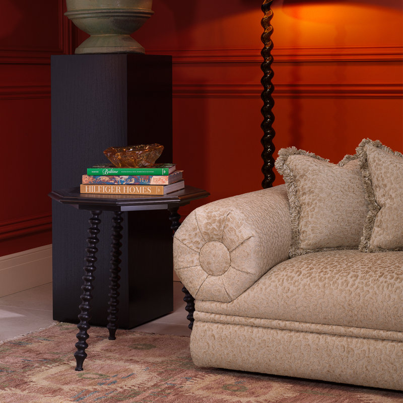 Side Table Laredo Classic Black Finish