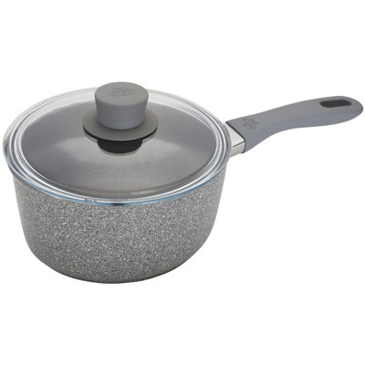 Ballarini Parma Plus Aluminum Nonstick Saucepan with Lid