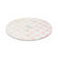 Rosy Check Glass Lazy Susan