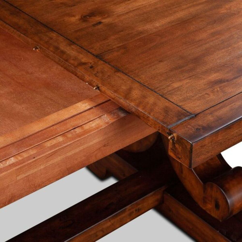 Grassroots Solid Wood Dining Table, 31"H x 110"L x 88"W
