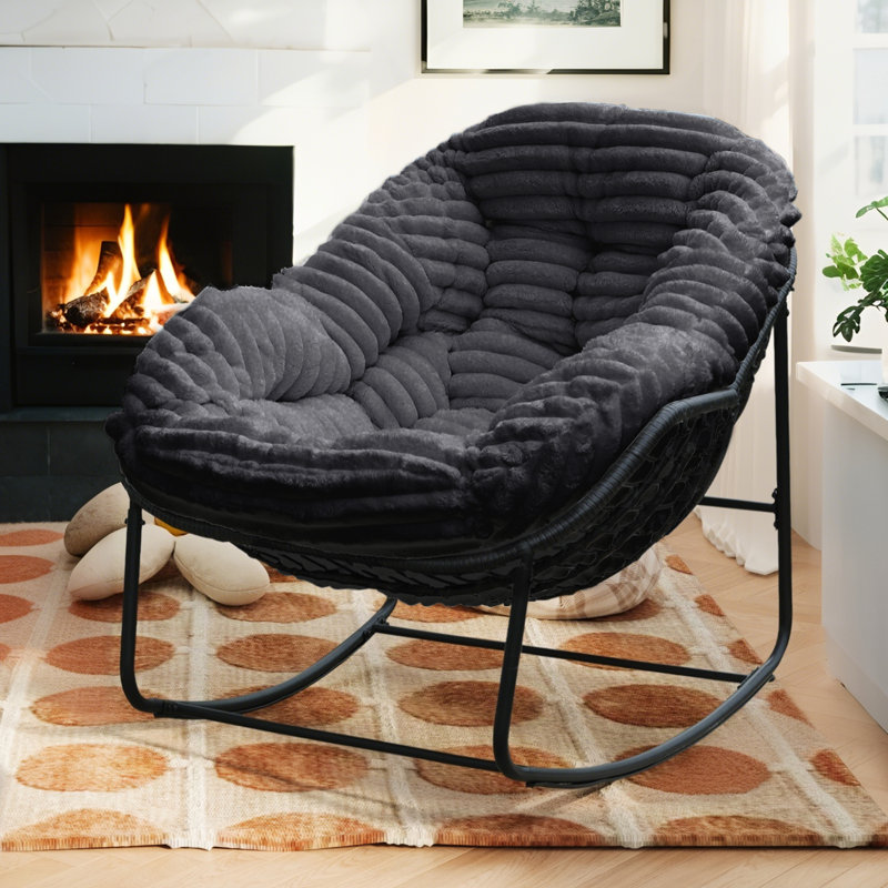Chaises berçantes, Gris