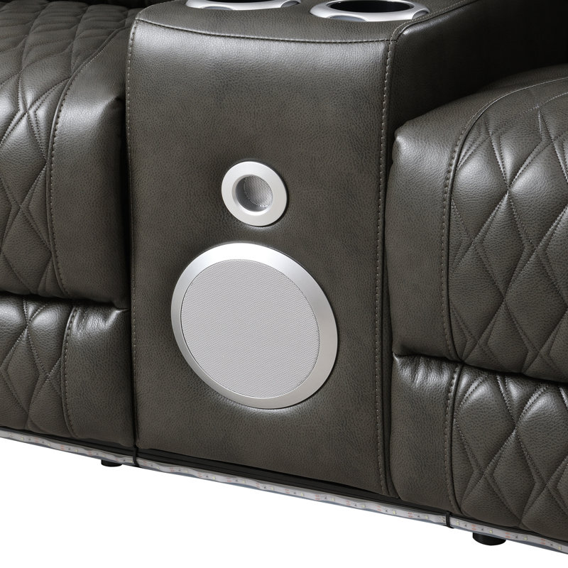 73.49 " Faux Leather Loveseat
