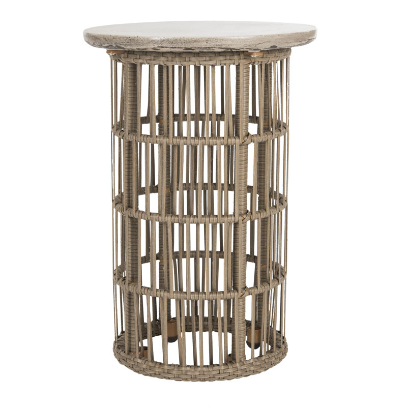 Outdoor Lennon Concrete Side Table