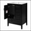 24"Freestand Bathroom Vanity With Soft-Closing Drawers