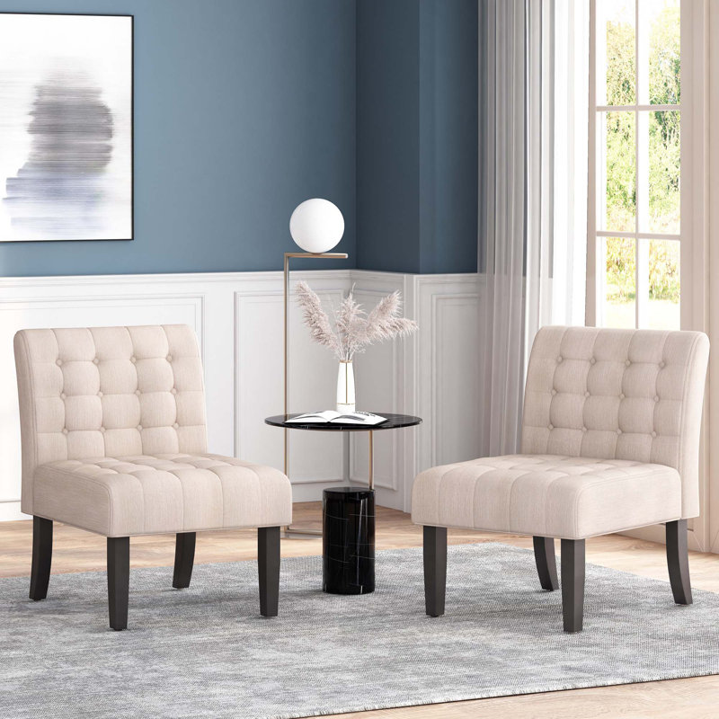 Chaise d'appoint [Ensemble de 2 pièces]