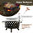 Seabron Round Steel Fire Pit