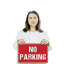 Panneau de signalisation en plastique 11 po x 17 po No Park Street-119525590