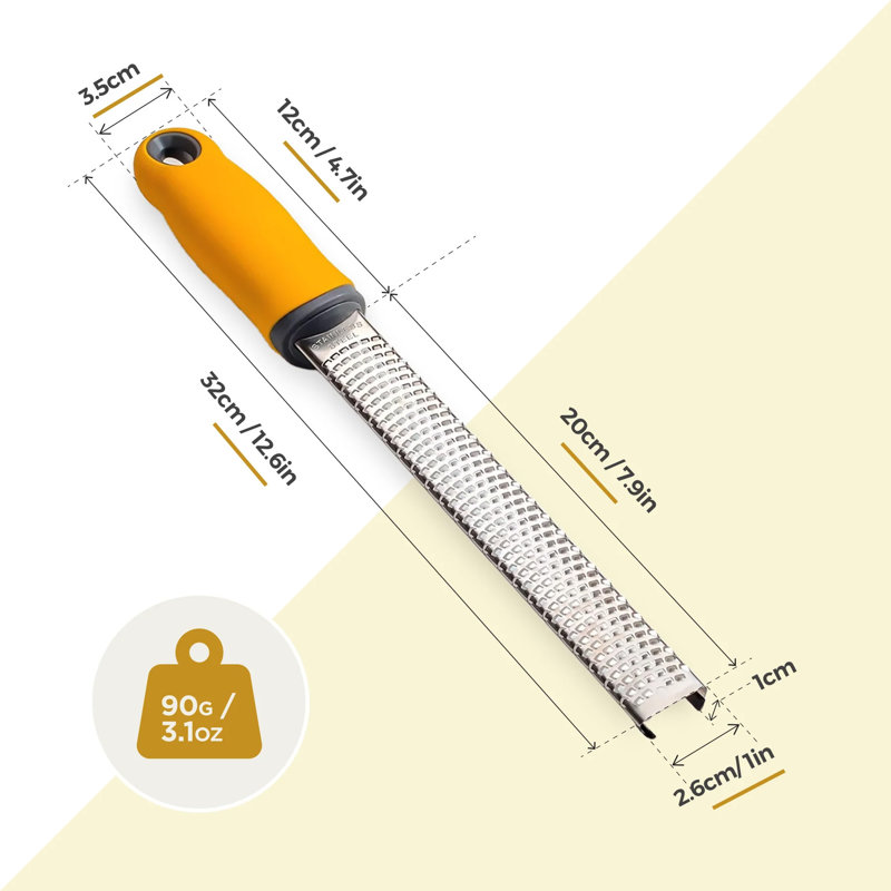 Stainless Steel Citrus And Garlic Zester