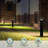 Commercial Grade 3CCT Landscape Bollard Integrated LED Metal Bollard Light