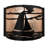 Sailboat Flush Mounted Sconce