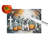 Boxer Spooky Halloween Glass Cutting Board Large