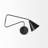 Lona 1 - Light Plug-In Black Swing Arm