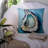Oysters Outdoor Reversible Throw Pillow-1331876094