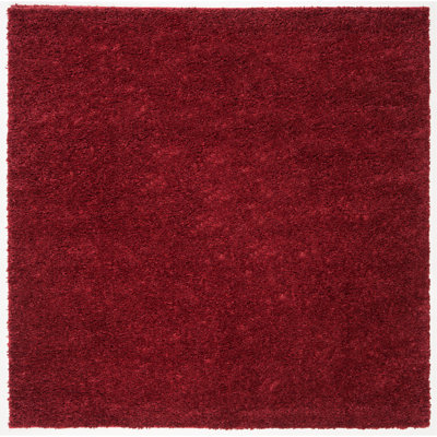 Jiang Burgundy Area Rug