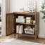 Buffet avec rangement en noyer 31,5 po