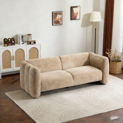 83" 3-Seater Boucle Sofa