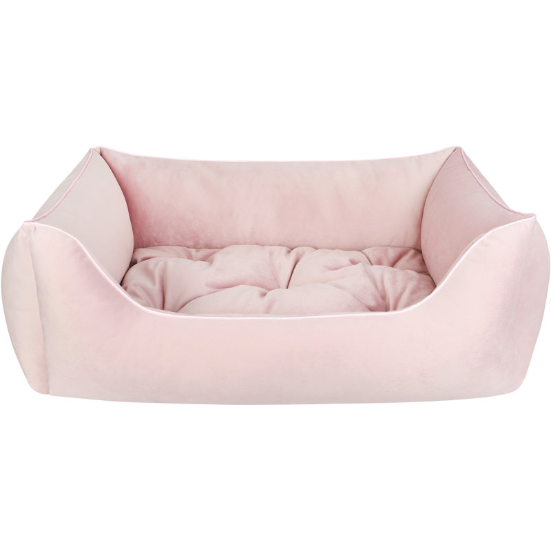Magig Orthopedic Polyester Pet Bed, Extra large (100cm W x 80cm D x 35cm H), Pink