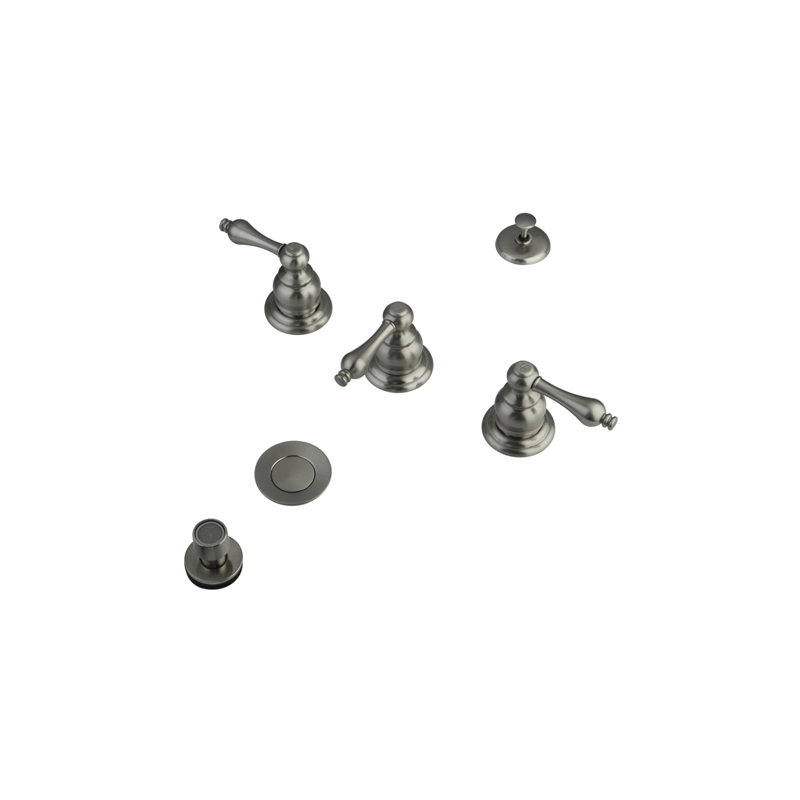 Triple Magellan Handle Vertical Spray Bidet Faucet
