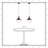 Castillon 1-Light Pendant Light with Metal Dome Shade-1078288008