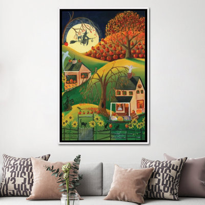 " Halloween Witches House " Print