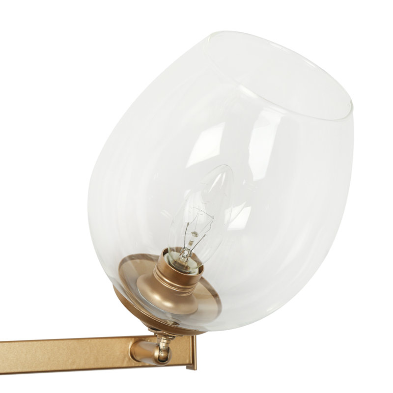 Vanica 2 - Light Dimmable Gold Vanity Light, 4