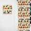 Motifs de poterie Boho - Rideau abstrait Boho - Rideau abstrait obscurcissant - 1 panneau-107596228