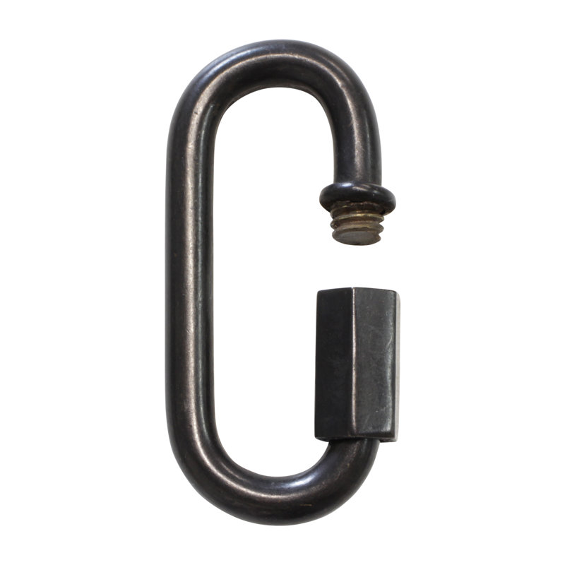 Chaîne à maillons rapides, Noir bronzé à l'huile, H 2,36 po x l 1,06 po x P 0,24 po