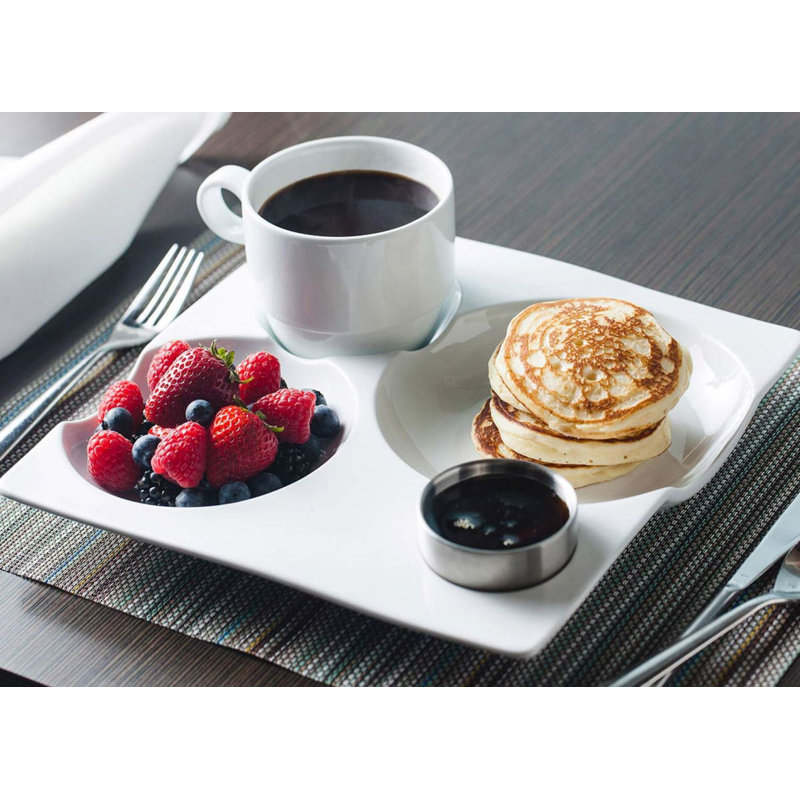 Assiette plate 10,5 po bento Harmony