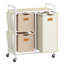 Metal Rolling Laundry Basket with Handles-991619745