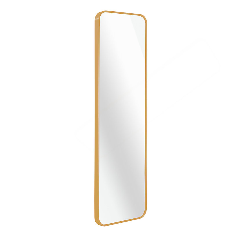 47 X 14IN Door Mirror., Gold
