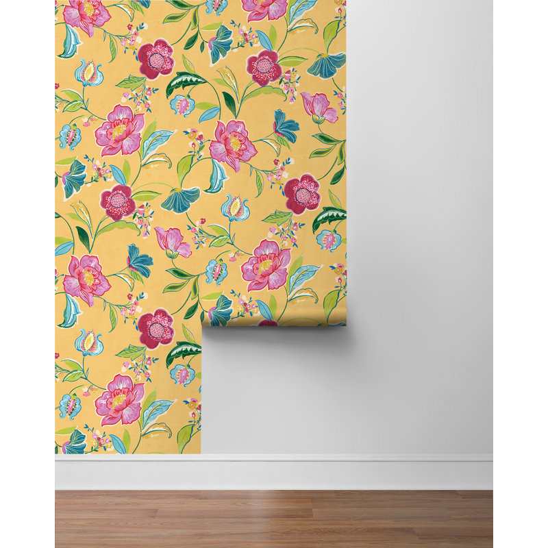 Papier peint adhésif zenora, Cantaloup