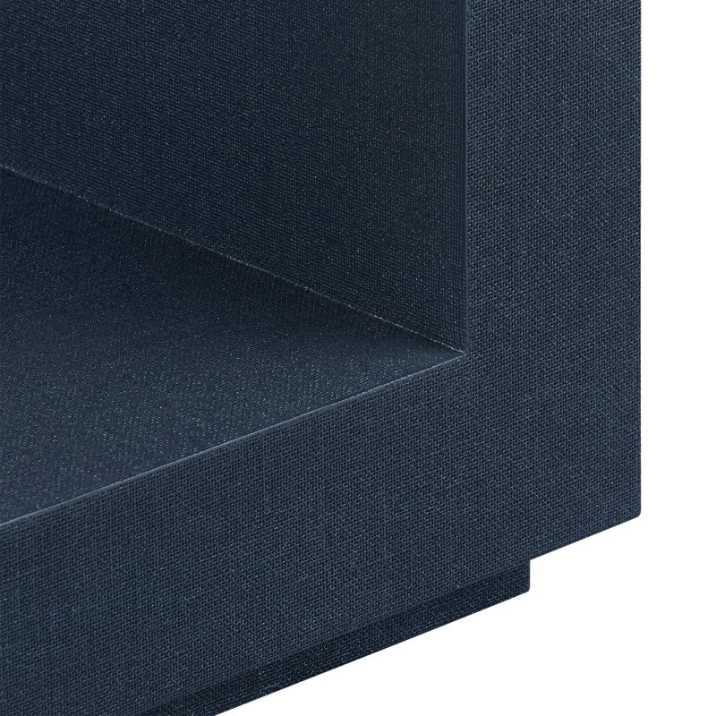 Essential End Table, Navy Blue