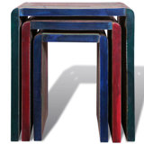 Tables gigognes en verre