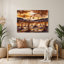 Art mural en métal noir Southwestern Plants Tumbleweed 195