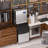 Coolski Commercial Ice Machine 450 Lb. Daily Production Clear Cube Ice Freestanding
