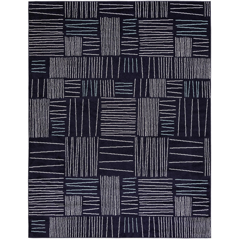 Anaka Geometric Indoor Rug, Rectangle 9' x 12'