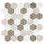 Channing 2 in. Hexagon Honeycomb Mosaic Tile-50210693