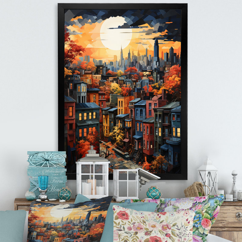 Harlem Harlem Renaissance Revival II, reproduction d'art sur toile, H 40 po x l 30 po x P 1,5 po, Cadre photo noir