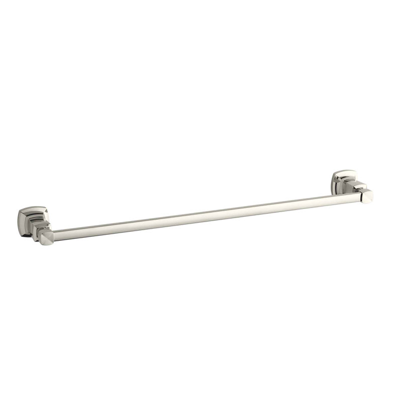 Margaux® Wall Mounted Towel Bar, Vibrant Polished Nickel, 24"W